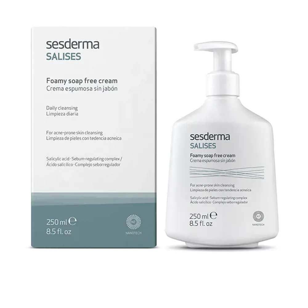 Sesderma SALISES Limpiador en Crema Espumoso sin Jabon 250ml