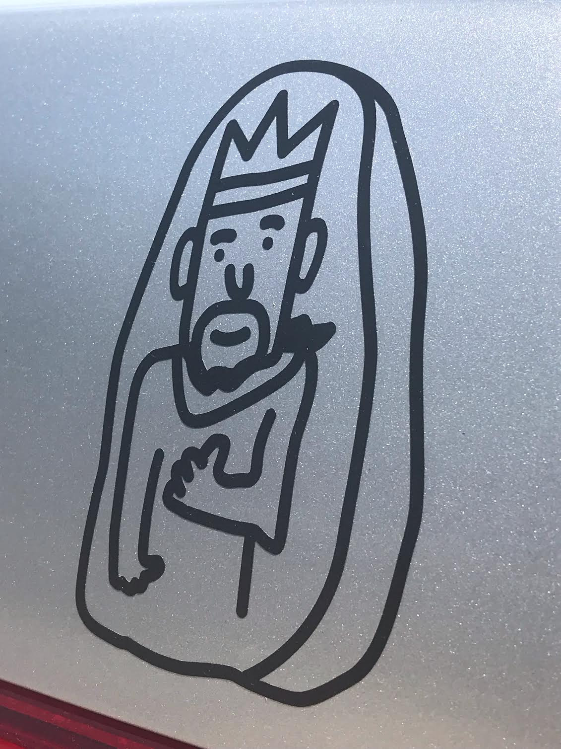 Rock King transfer sticker
