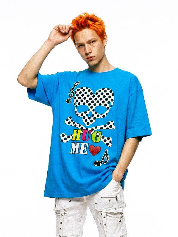 Thumbnail: "HUG ME" EMO SCENE OVERSIZED TEE