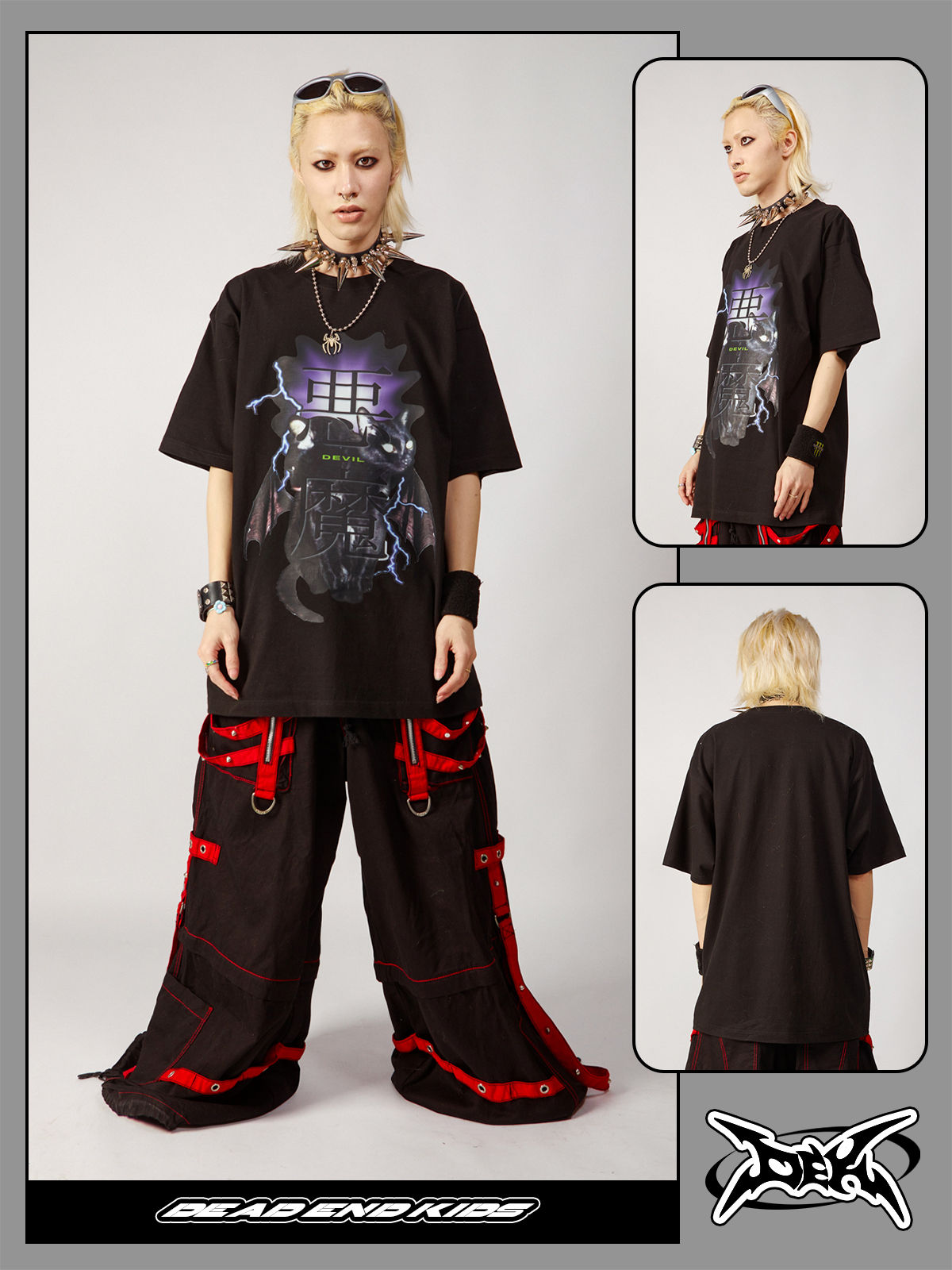 悪DEVIL魔 OVERSIZED TEE