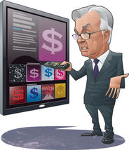 Jerome Powell Scrolling