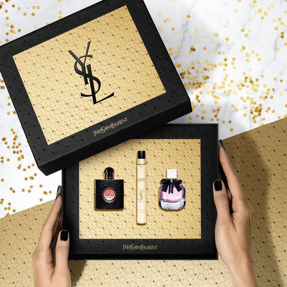 Thumbnail: LIBRE, BLACK OPIUM & MON PARIS GIFT SET
