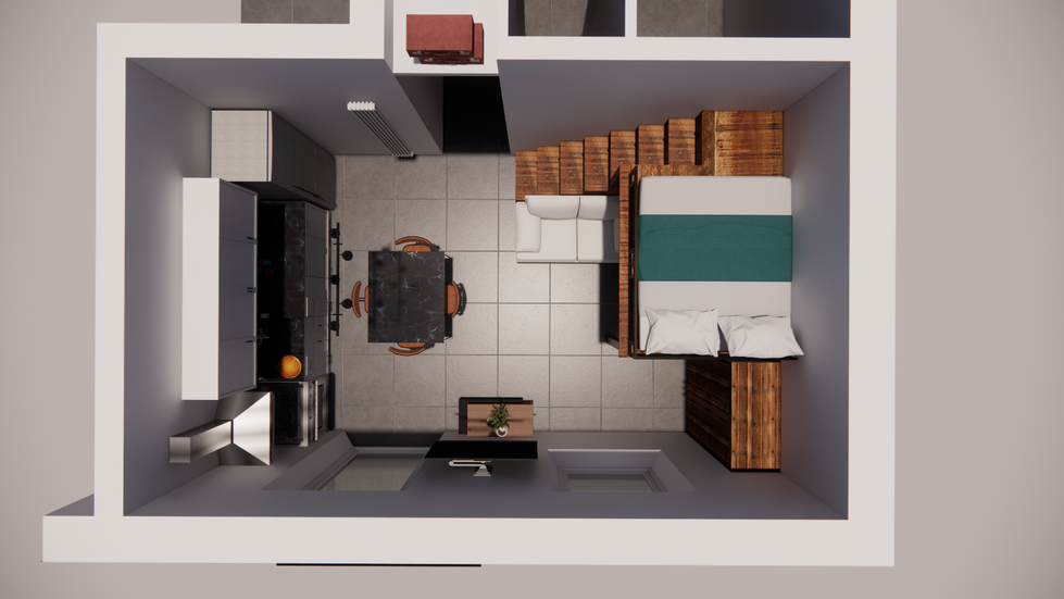 Project design monolocale