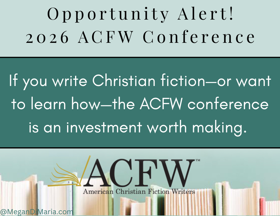 Opportunity Alert! 2026 ACFW Conference