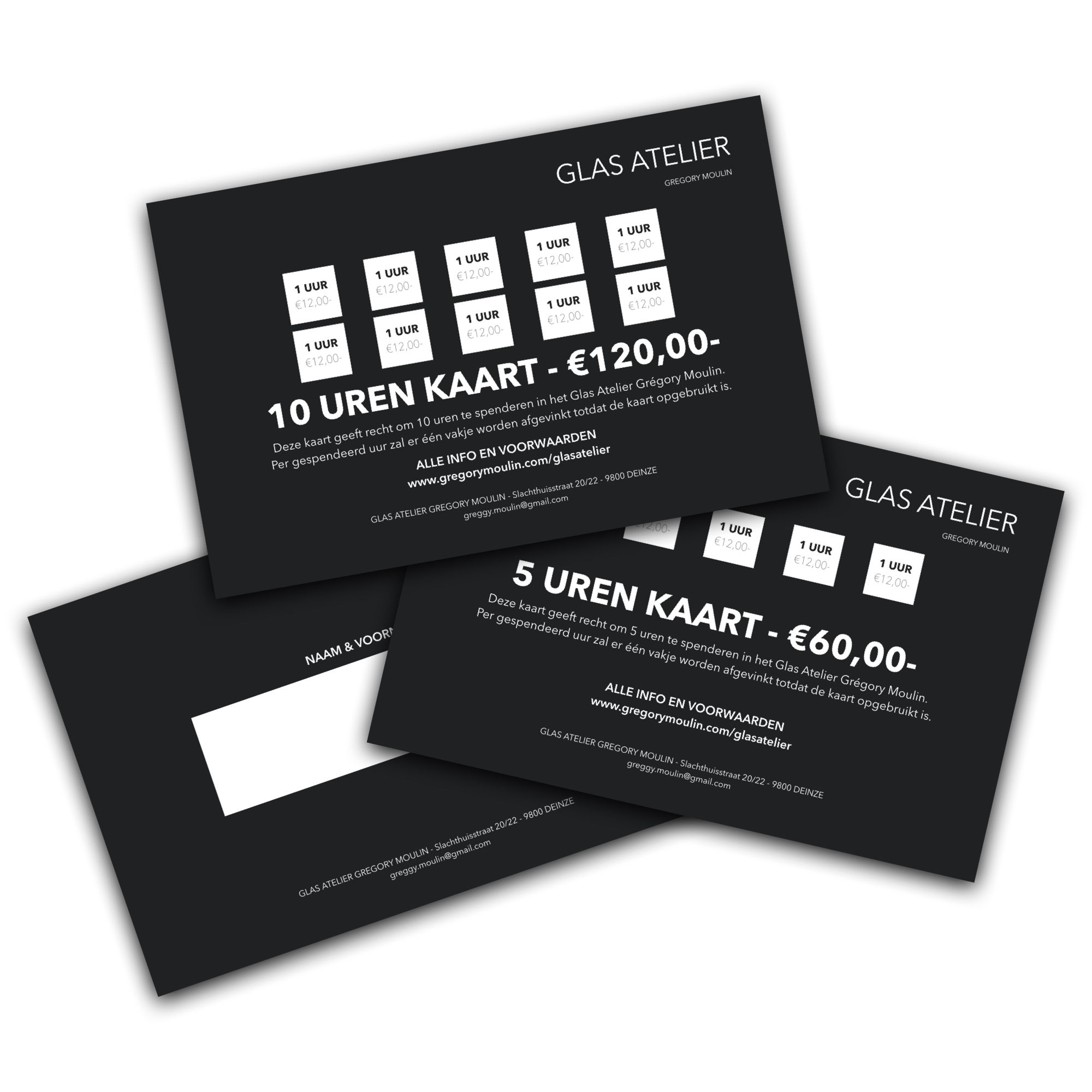 10-uren kaart Open & Vrij Atelier