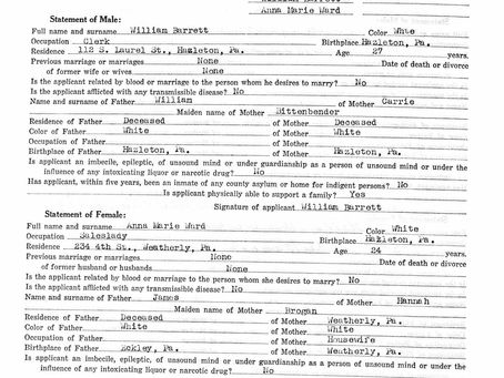 William T. Barrett's Wives