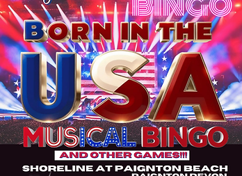 MEGA Musical Bingo - Born in the USA