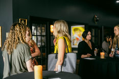 guests at corporate event