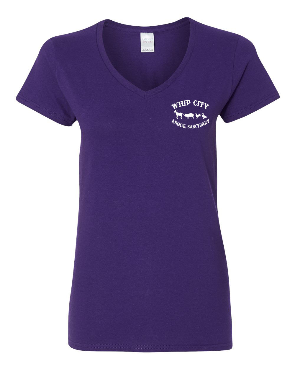 Women's V-Neck - Whip City Animal Sanctuary