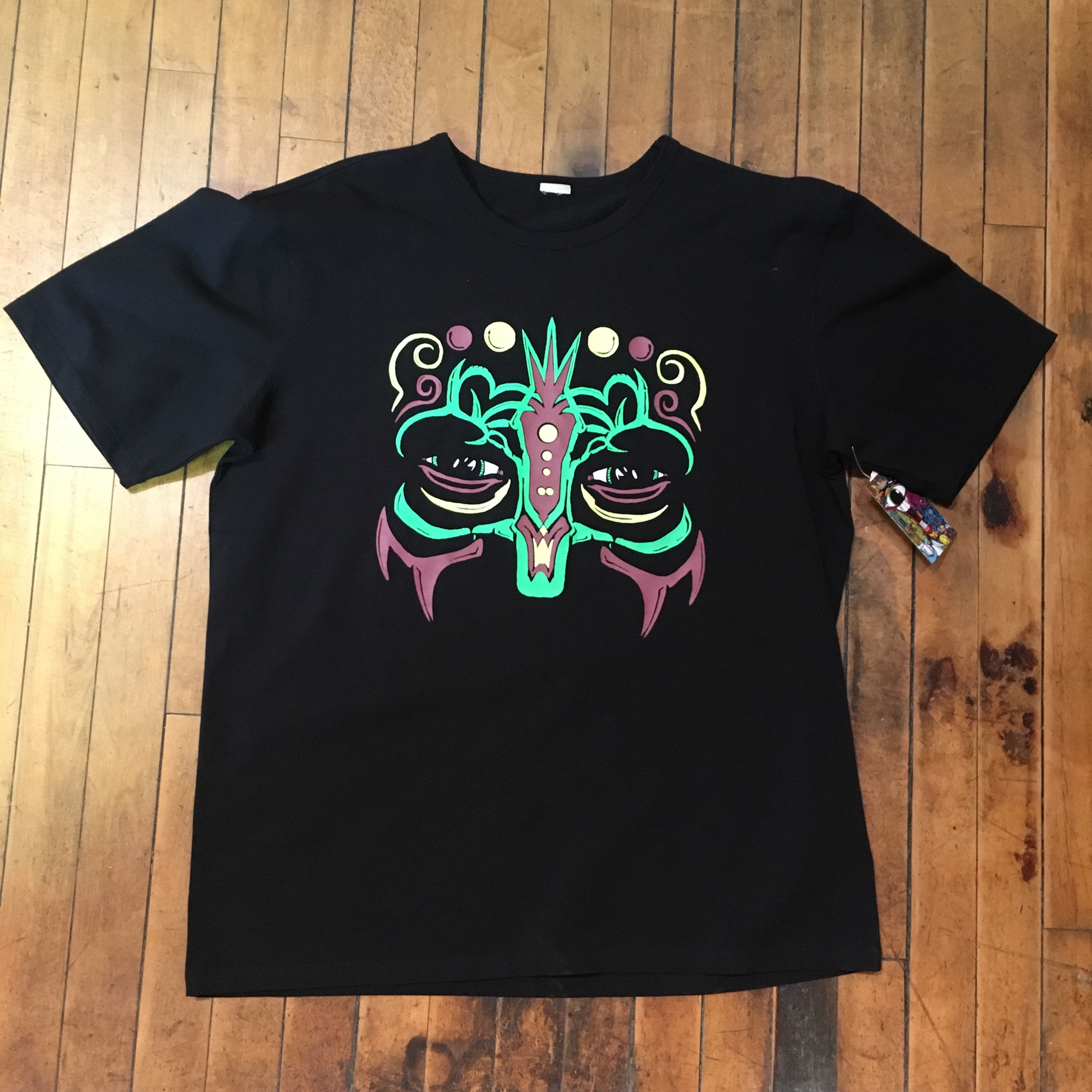 Psychedelic Warrior Glow-in-the-Dark Unisex  T-Shirt