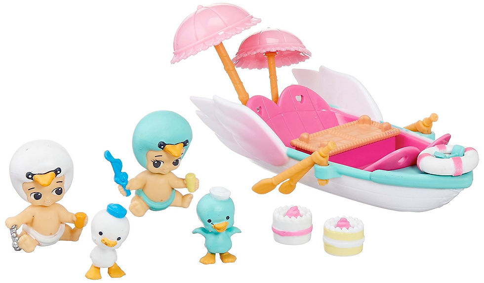 Thumbnail: Игровой набор Twozies Two Sweet Row Boat!