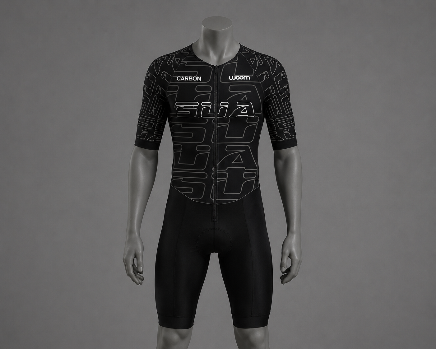 Macaquinho MASC Triathlon CARBON Phantom - Com manga
