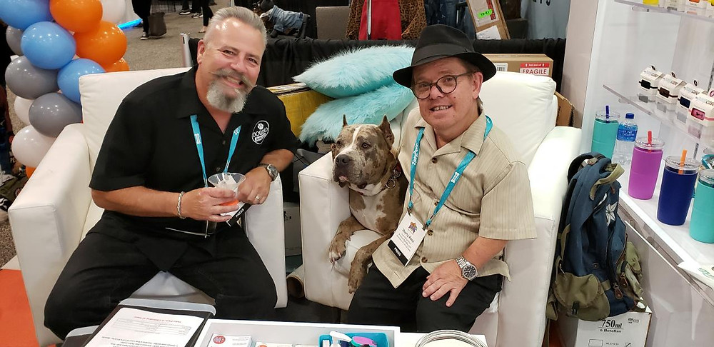 Dogdad Andy Krinner with Shorty Rossi and Ares