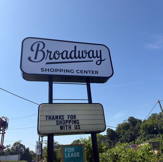 WBIR Channel10 featured our redevelopment plans for Broadway Shopping Center, Knoxville,Tn