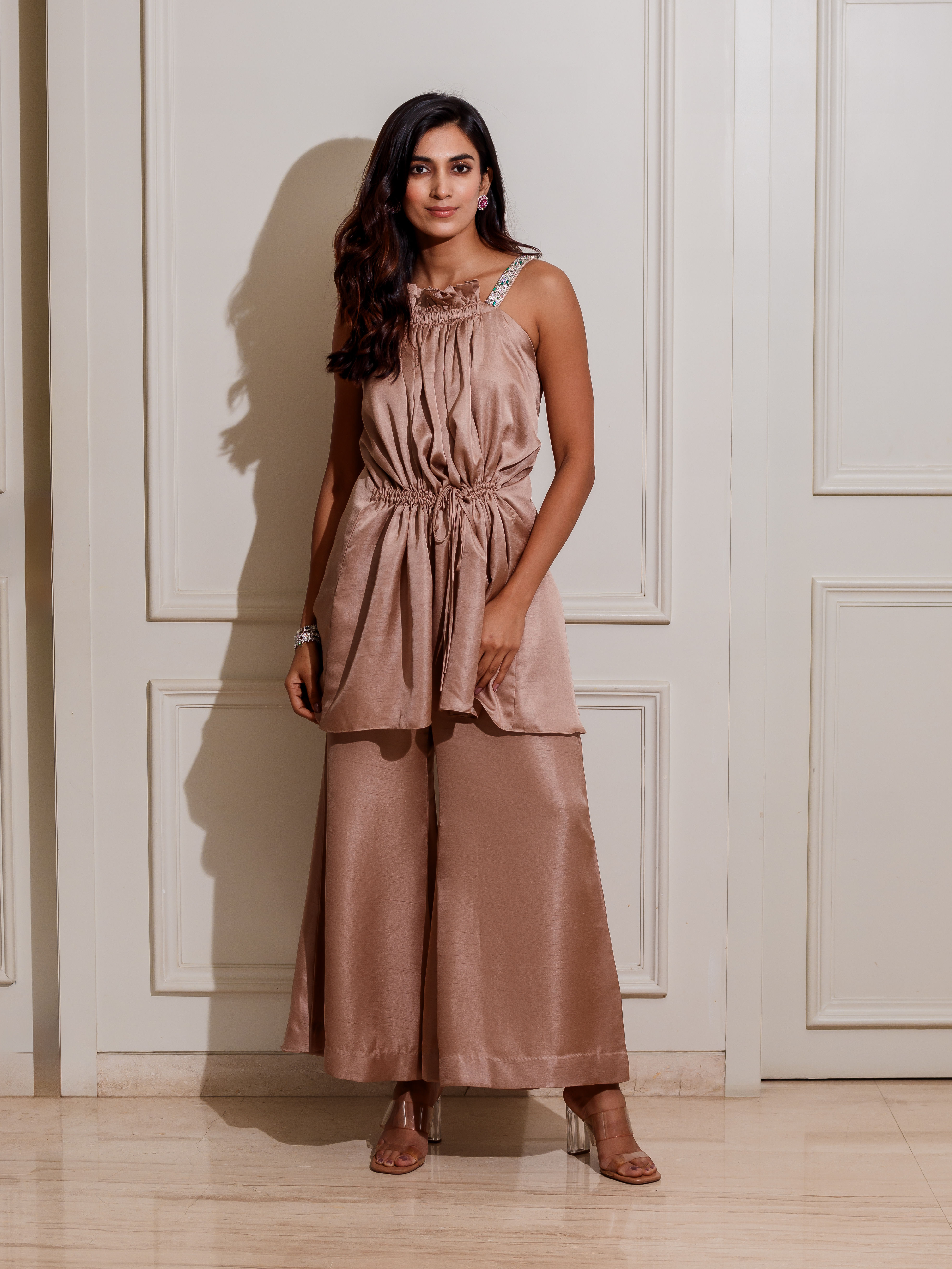 Rust Top & Pant Co-ord Set