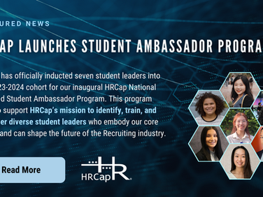 HRCap Officially Launches 2023-2024 Student Ambassador (HRCap E-Newsletter - Issue #230, Nov. 2023)