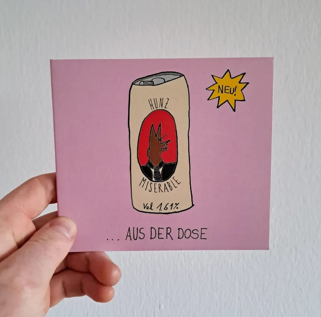 CD "...Aus der Dose" - Hunzmiserable