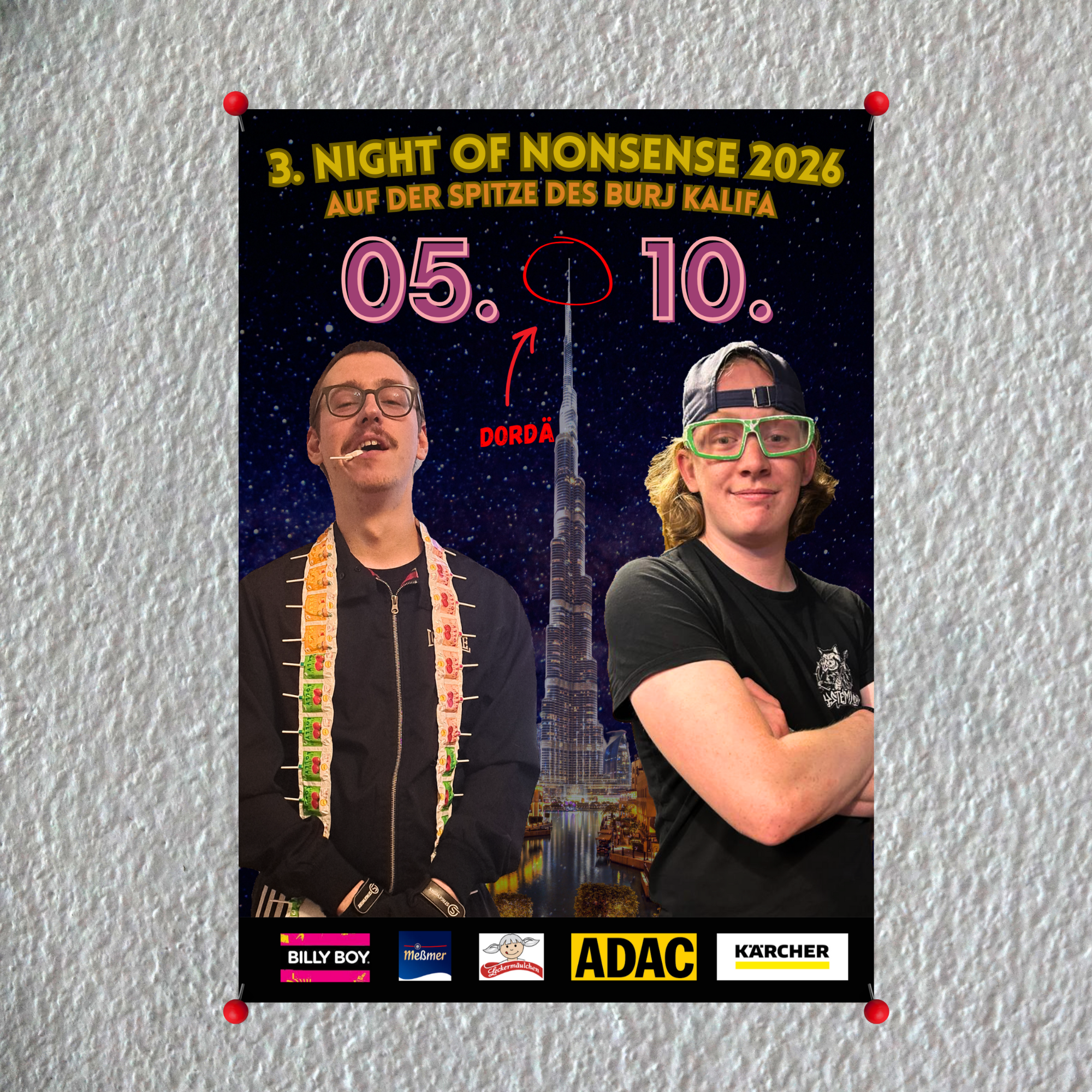 Poster A3 Hunzmiserable