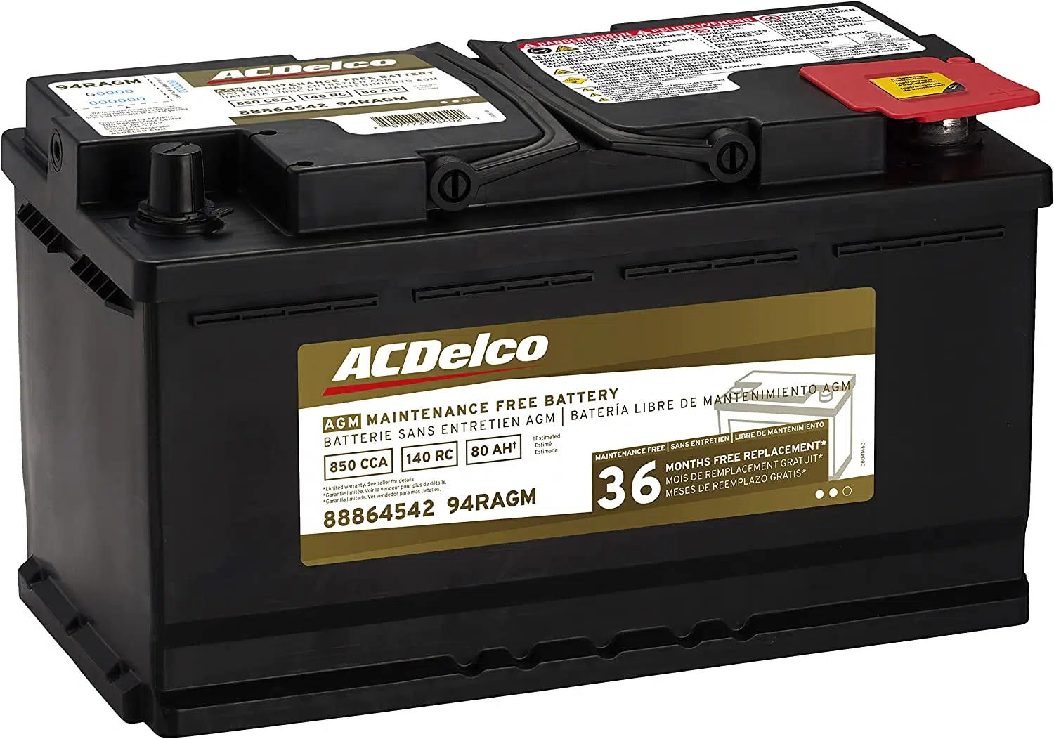 AC Delco Gold battery