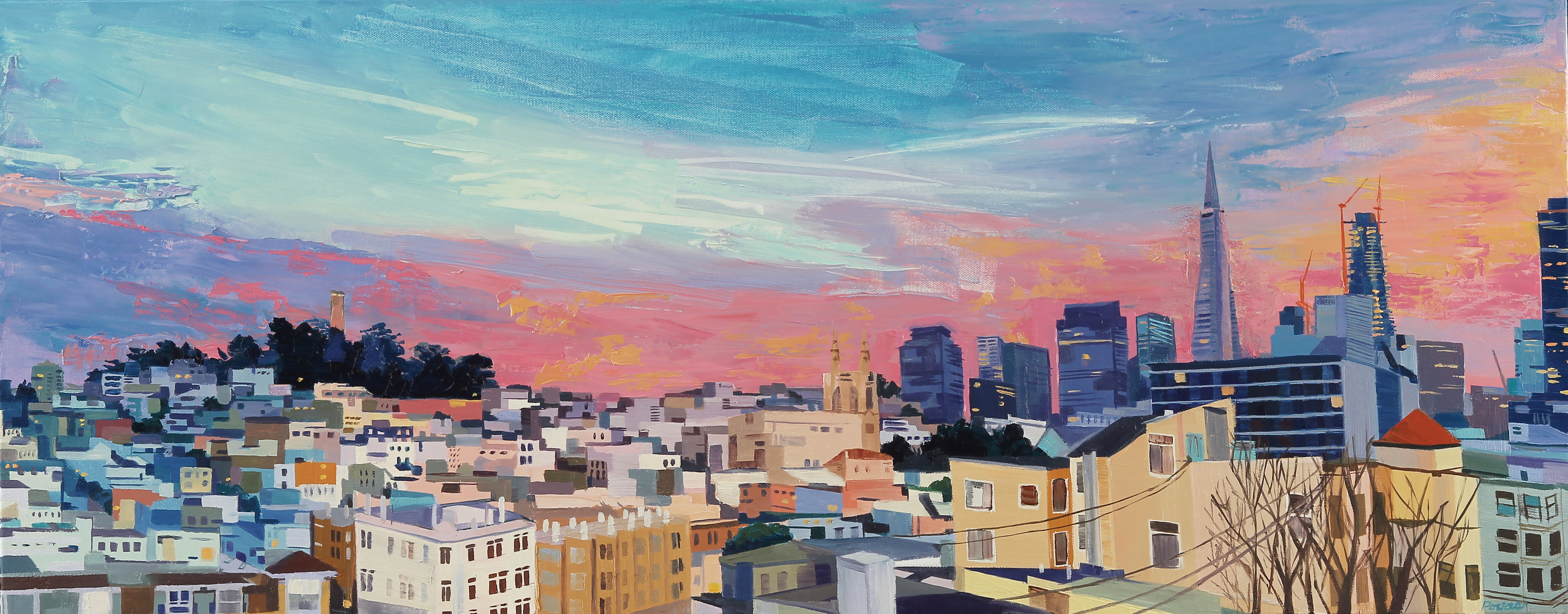 Sunset Over SF