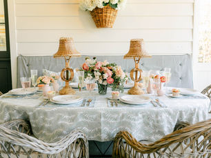 Seventy Years of Laura Ashley Through Grandmillennial Tablescapes