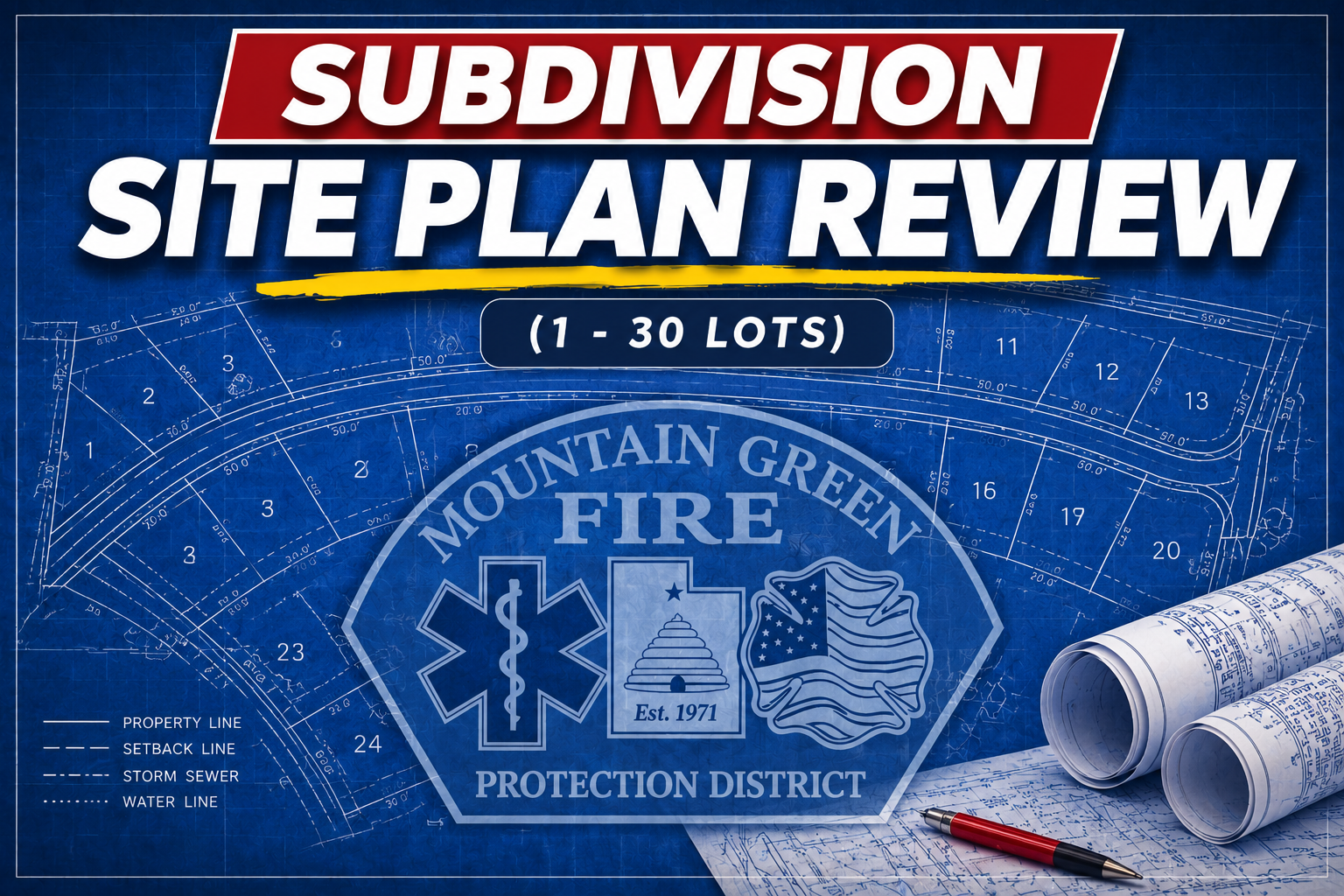Subdivision Site Plan Review (1-30 Lots)