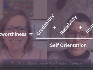 Episode 3 - Trust part 1, and the Trust Equation