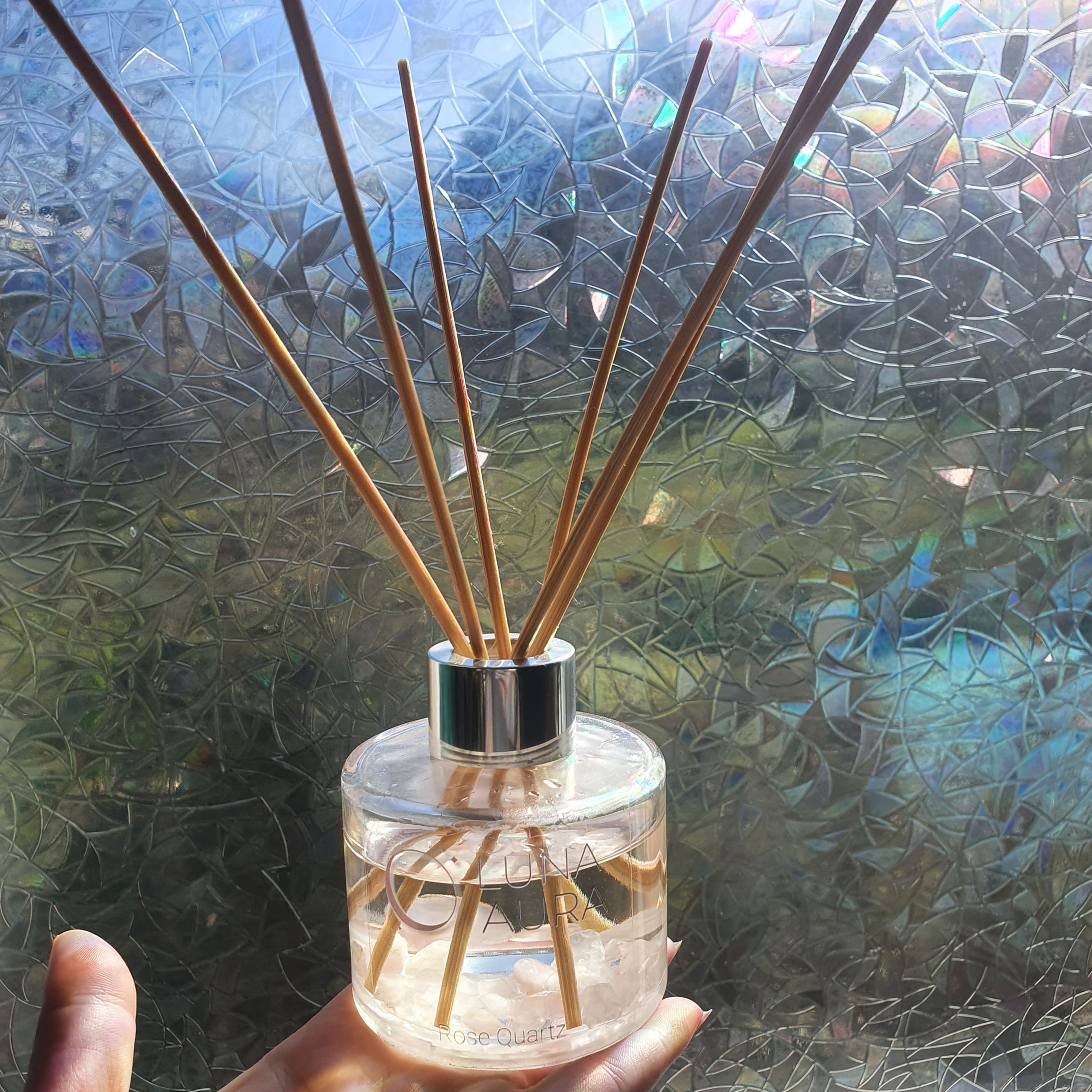 Amethyst infused | Lavender Scented handmade Reed Diffuser