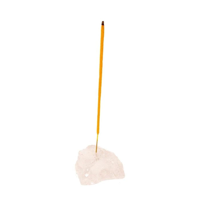 Thumbnail: Raw Clear Quartz Incense holder 