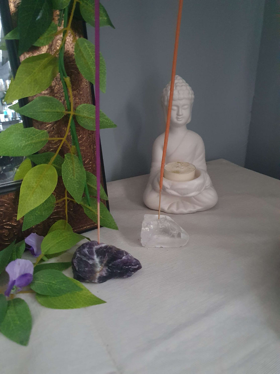 Thumbnail: Raw Amethyst Incense Holder