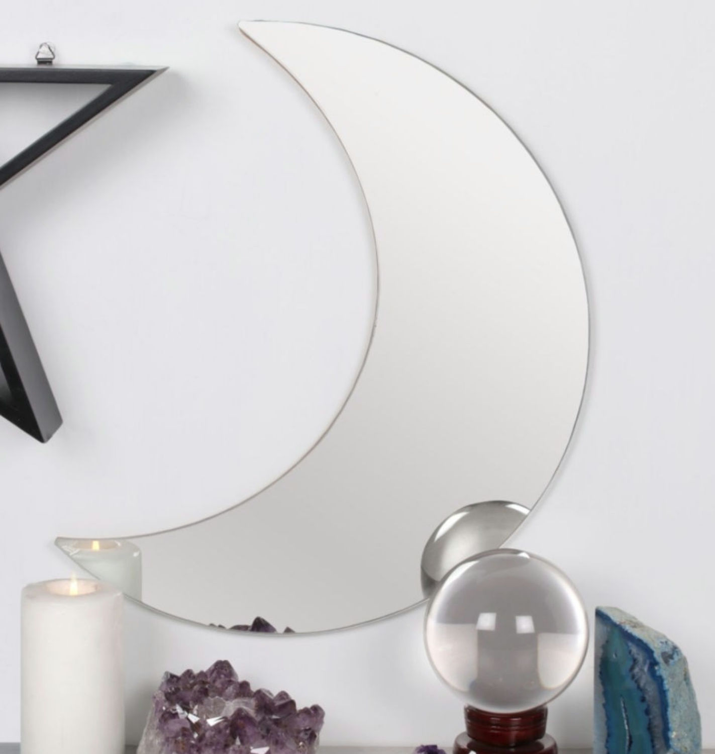 Crescent Moon mirror