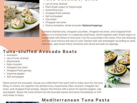 The Versatile Canned Tuna Recipe Ideas