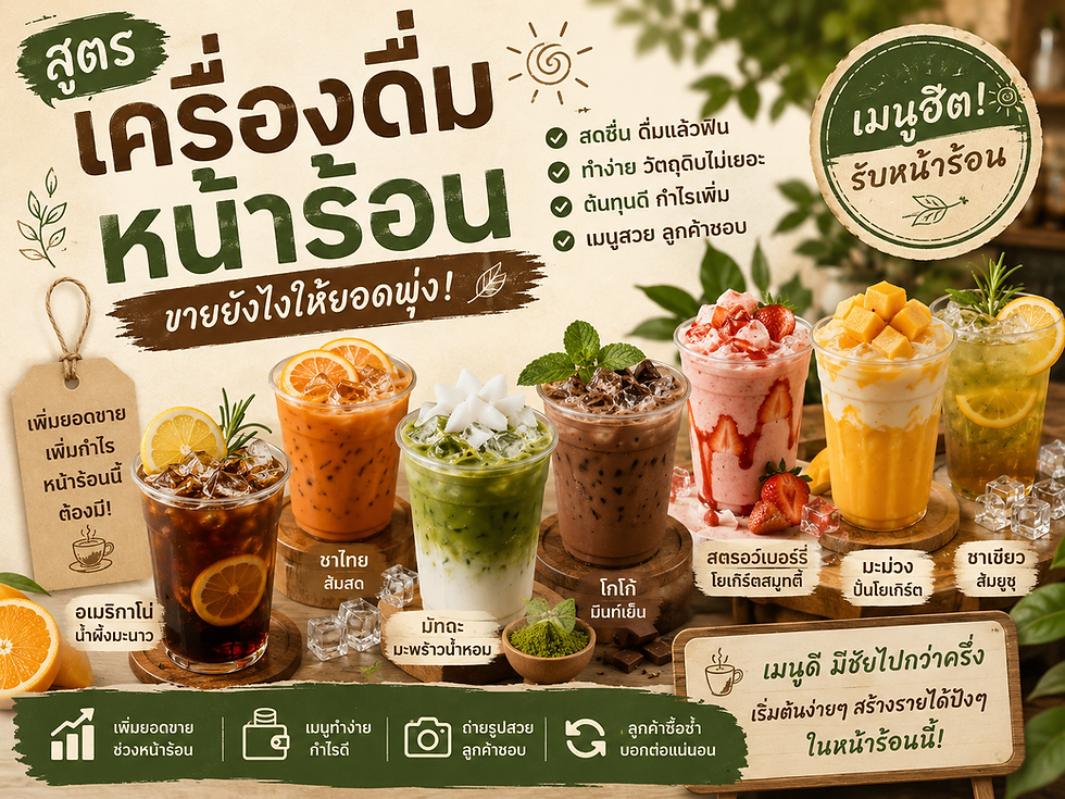 Summer Drink Recipes: How to Sell Them and Boost Your Sales