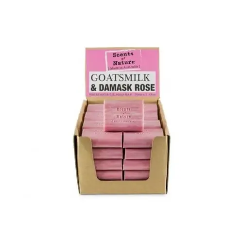 Scents of Nature Soap - Goats milk & Damask Rose 100g