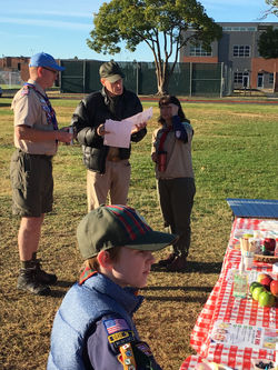 Weblos Woods 2017 Heather Mike