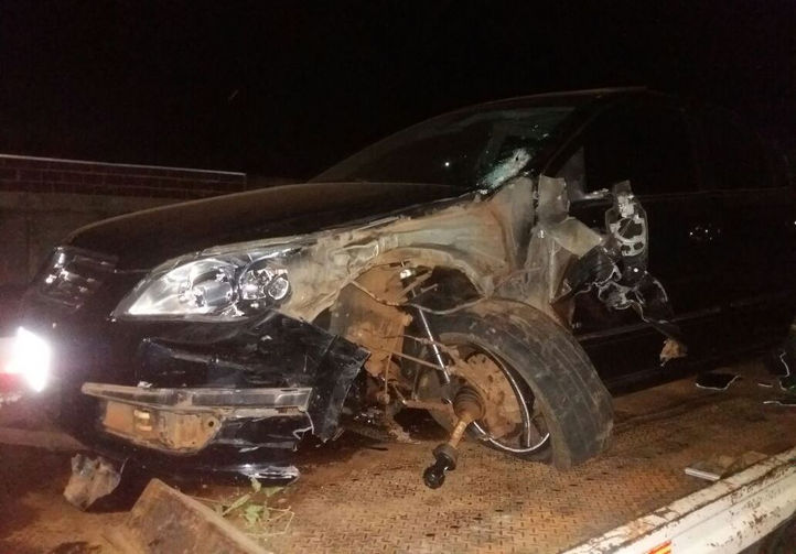Pinhalzinho-Motociclista tem perna amputada após acidente na BR-282