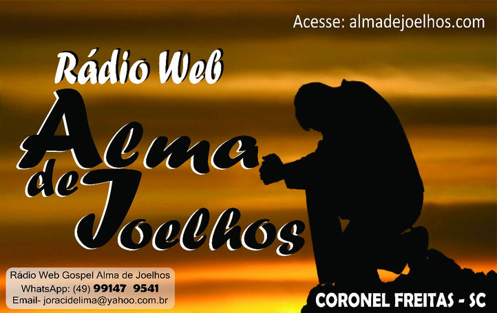 CORONEL FREITAS-RÁDIO WEB GOSPEL ALMA DE JOELHOS INICIOU HOJE EM CARÁTER EXPERIMENTAL