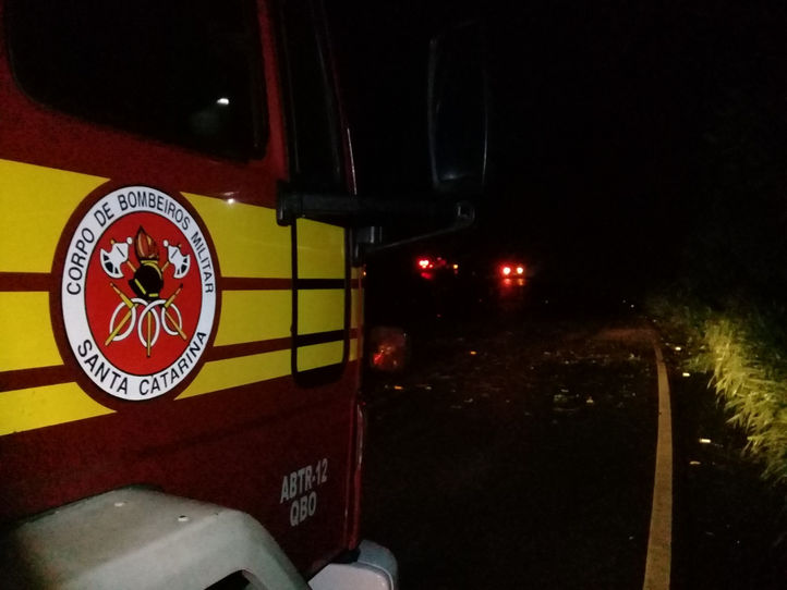 Corpo de Bombeiros de Quilombo sofre desrespeito durante ocorrência na SC 157