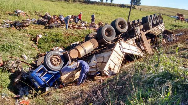 Motorista morre em tombamento na SC-161