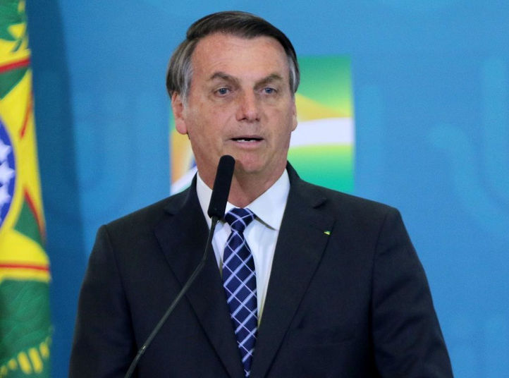 BOLSONARO DIZ QUE SEU EXAME PARA COVID-19 DEU POSITIVO