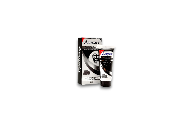Mascarilla Facial Asepxia Carbón Detox Peel Off 30 g