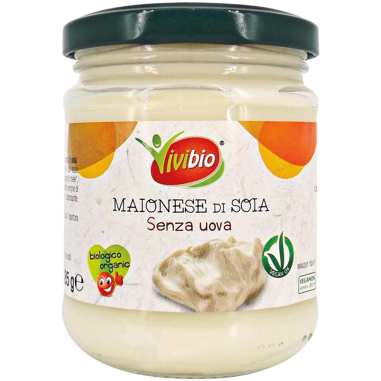 Mayo di soia senza uova - maionese vegana
