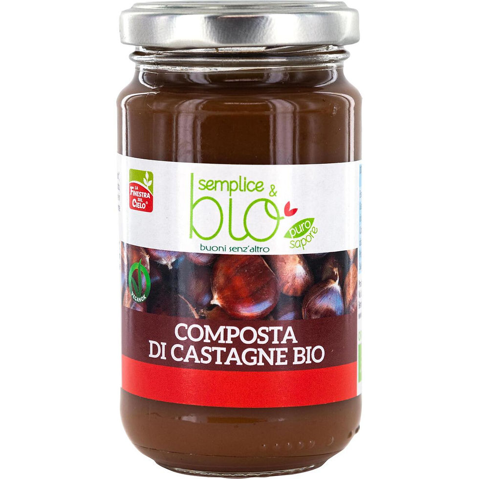 Composta di castagne Semplice&Bio