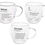 Miniatura: Tazza in vetro "Dictionary" con confezione