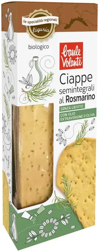 Ciappe semintegrali al rosmarino Baule Volante