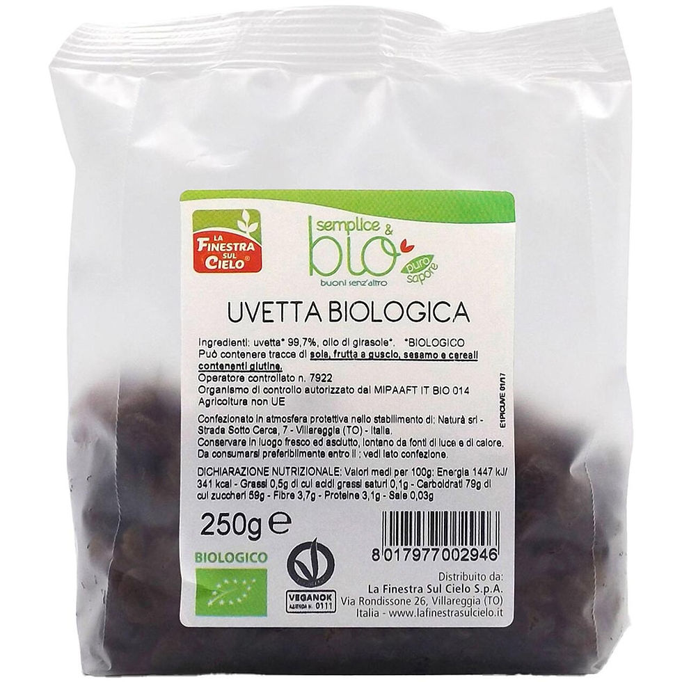 Uvetta - La Finestra sul Cielo