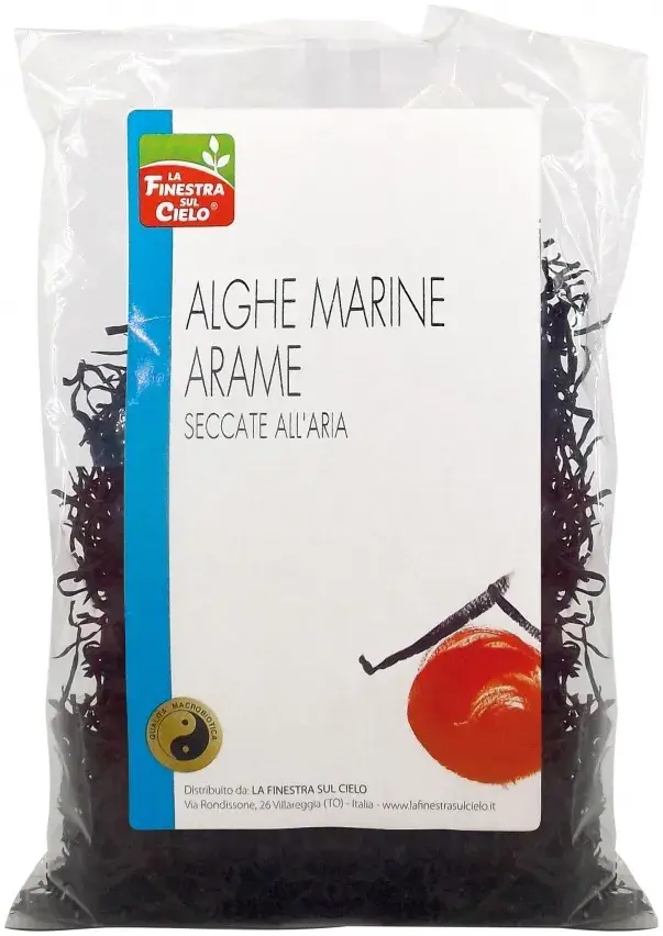 Alghe marine Arame seccate all’aria La Finestra sul Cielo