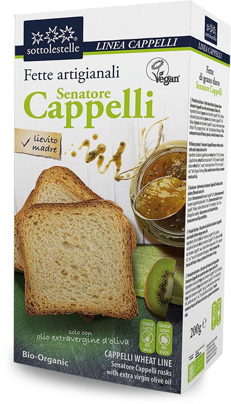 Fette Biscottate di Grano Senatore Cappelli - Sottolestelle