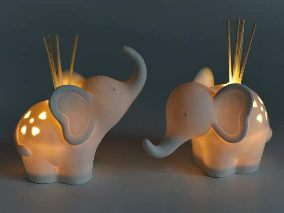 Miniatura: Diffusore Elefantino con luce led