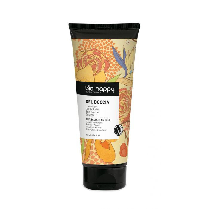 Gel doccia physalis e ambra Bio Happy